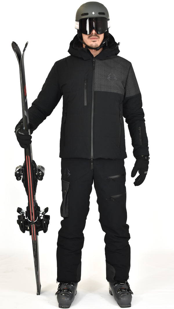 INSULATED SKI PACK l Black Edition